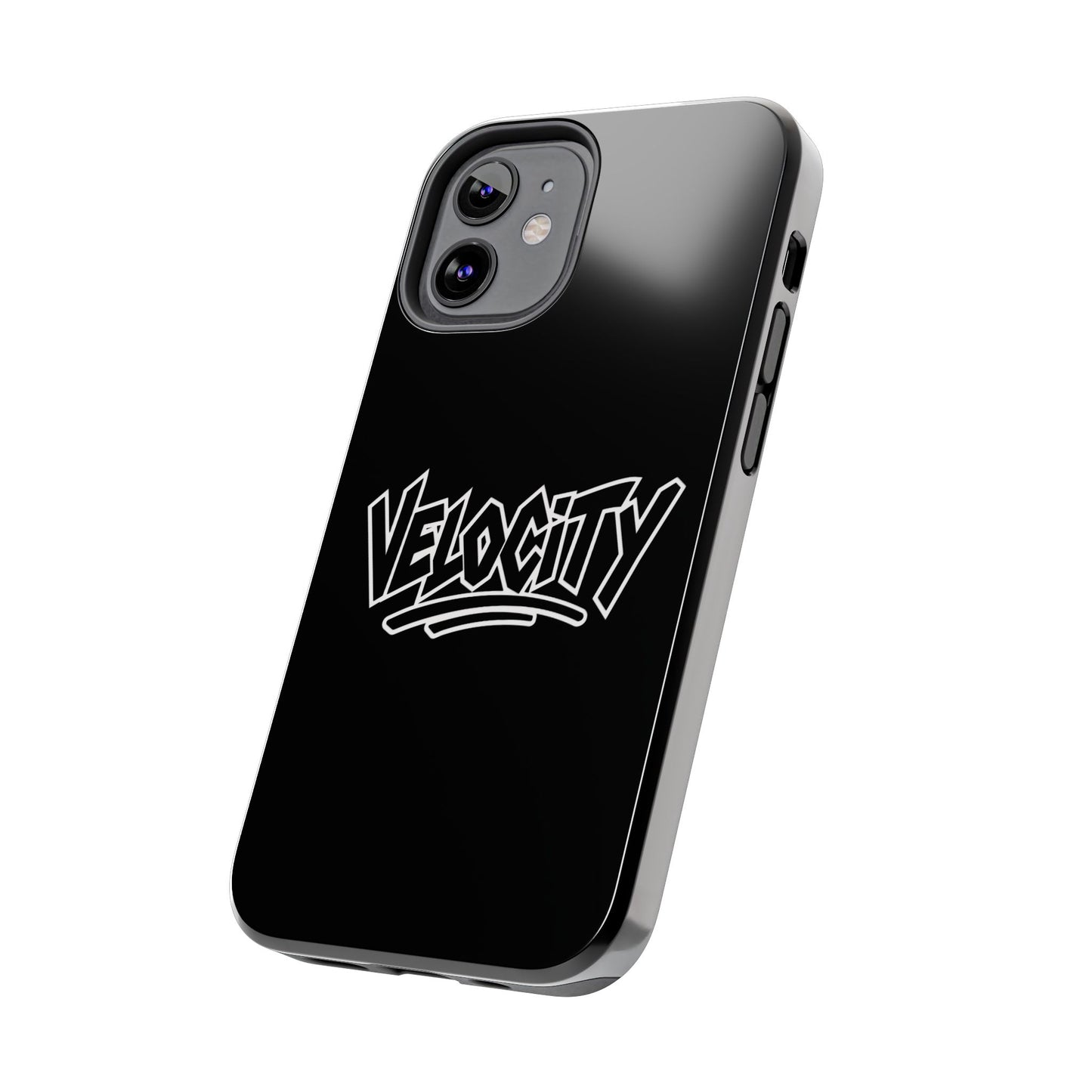 Velocity Black Phone Case