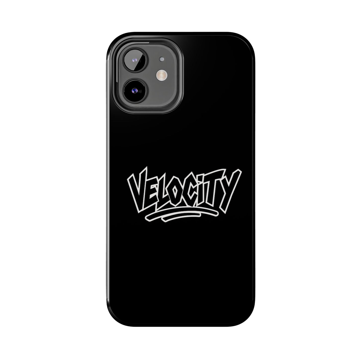 Velocity Black Phone Case