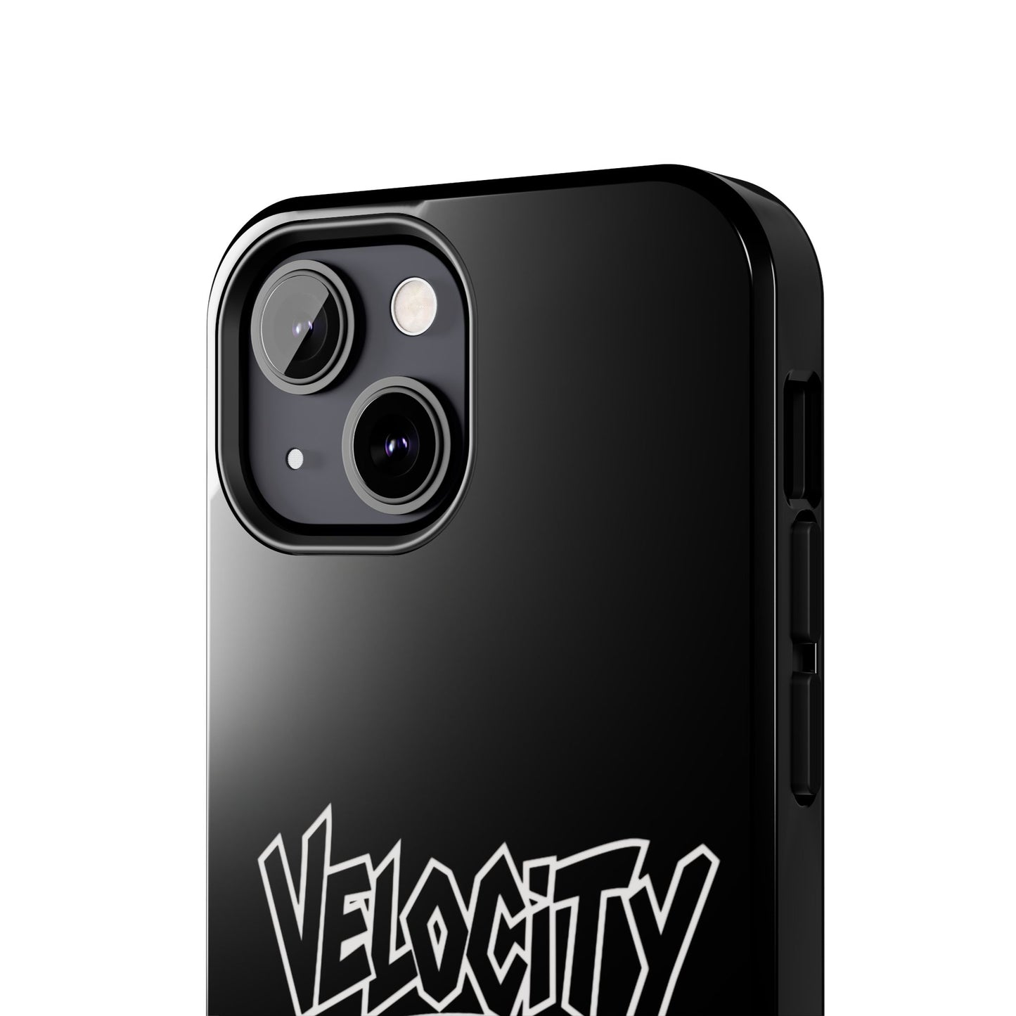 Velocity Black Phone Case