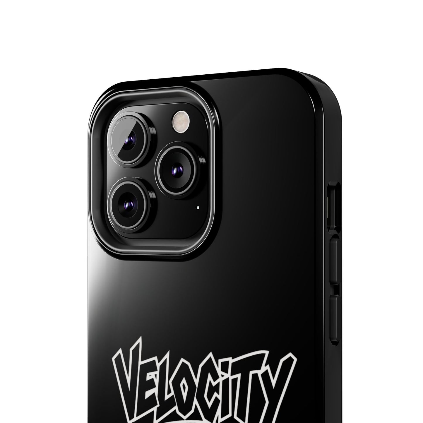 Velocity Black Phone Case
