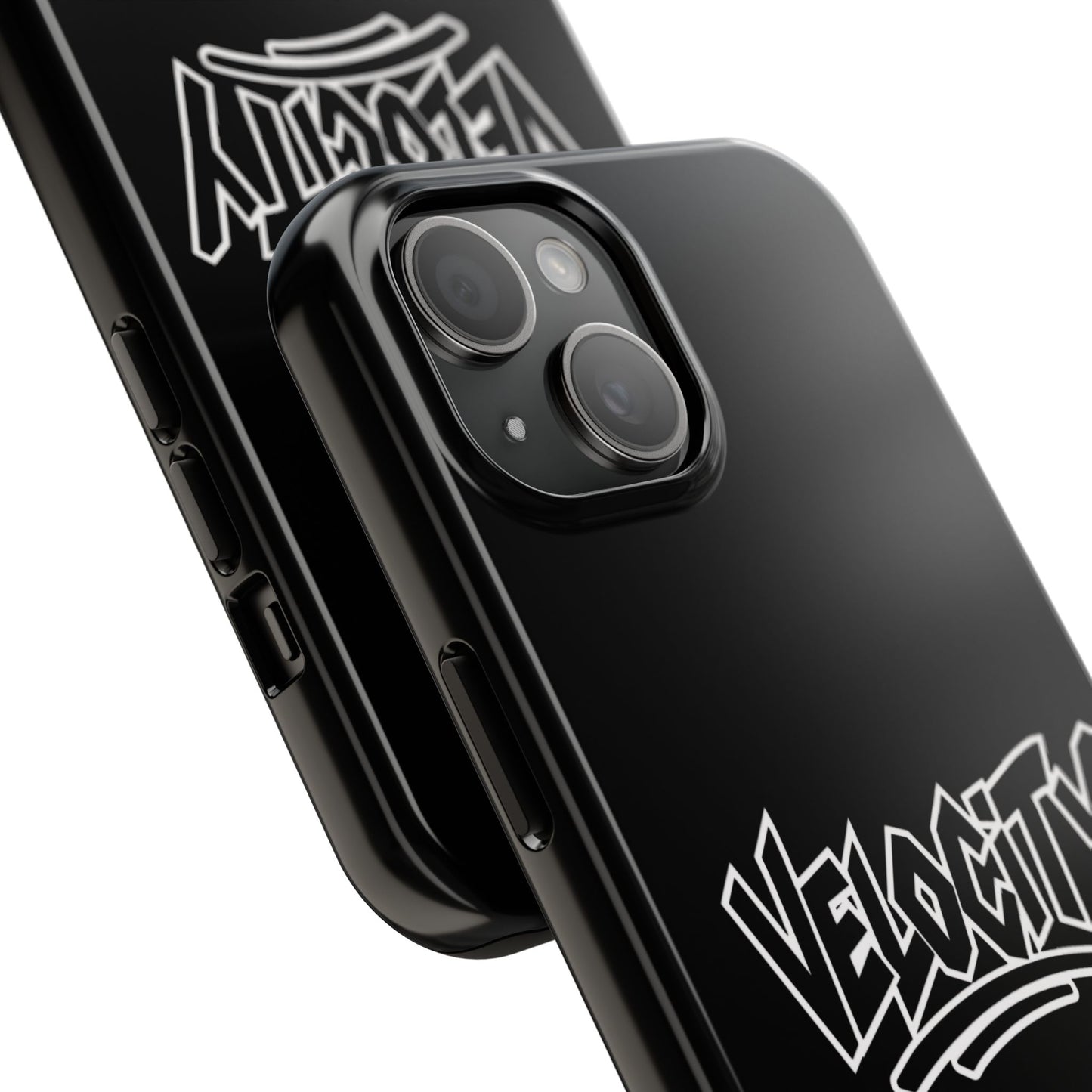 Velocity Black Phone Case