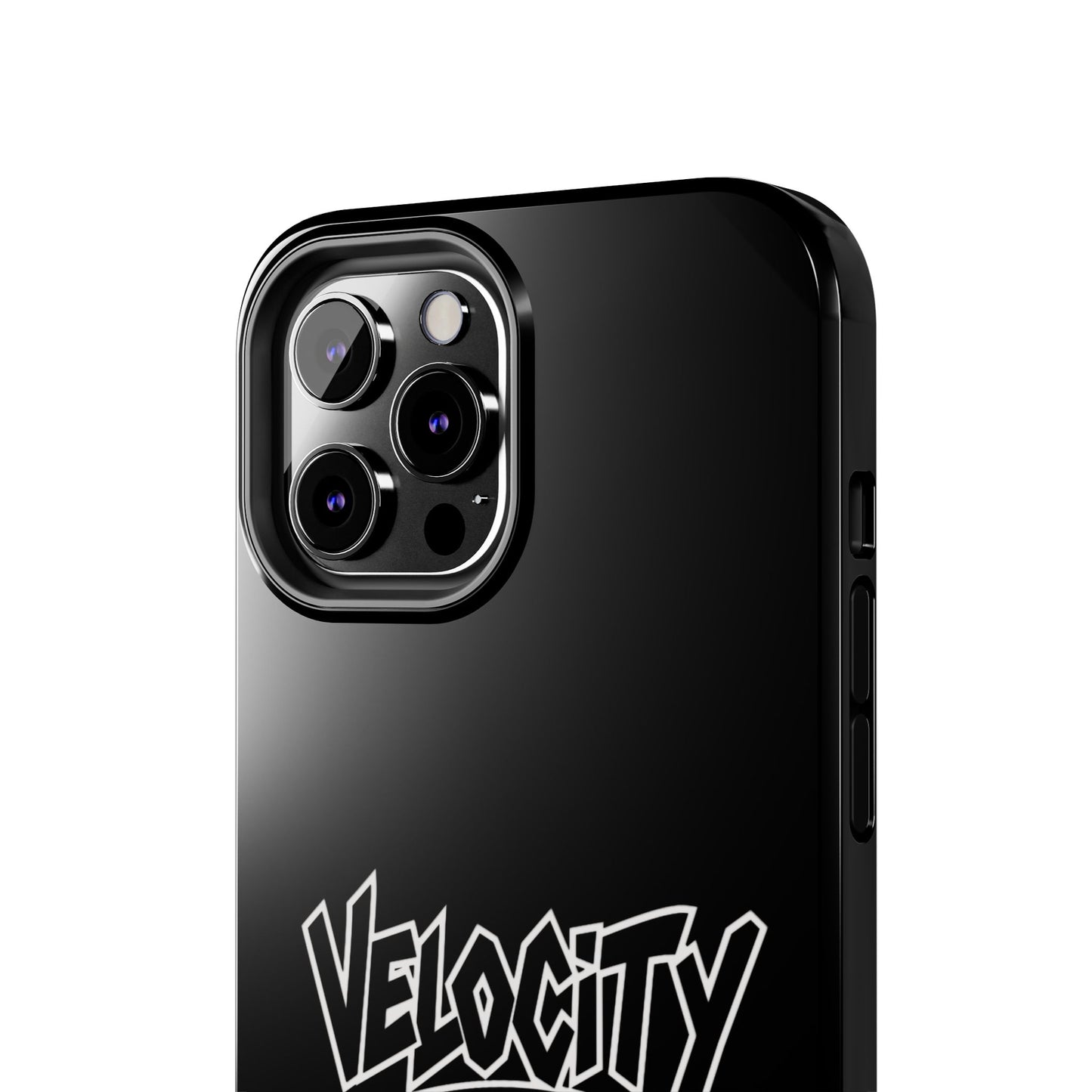 Velocity Black Phone Case