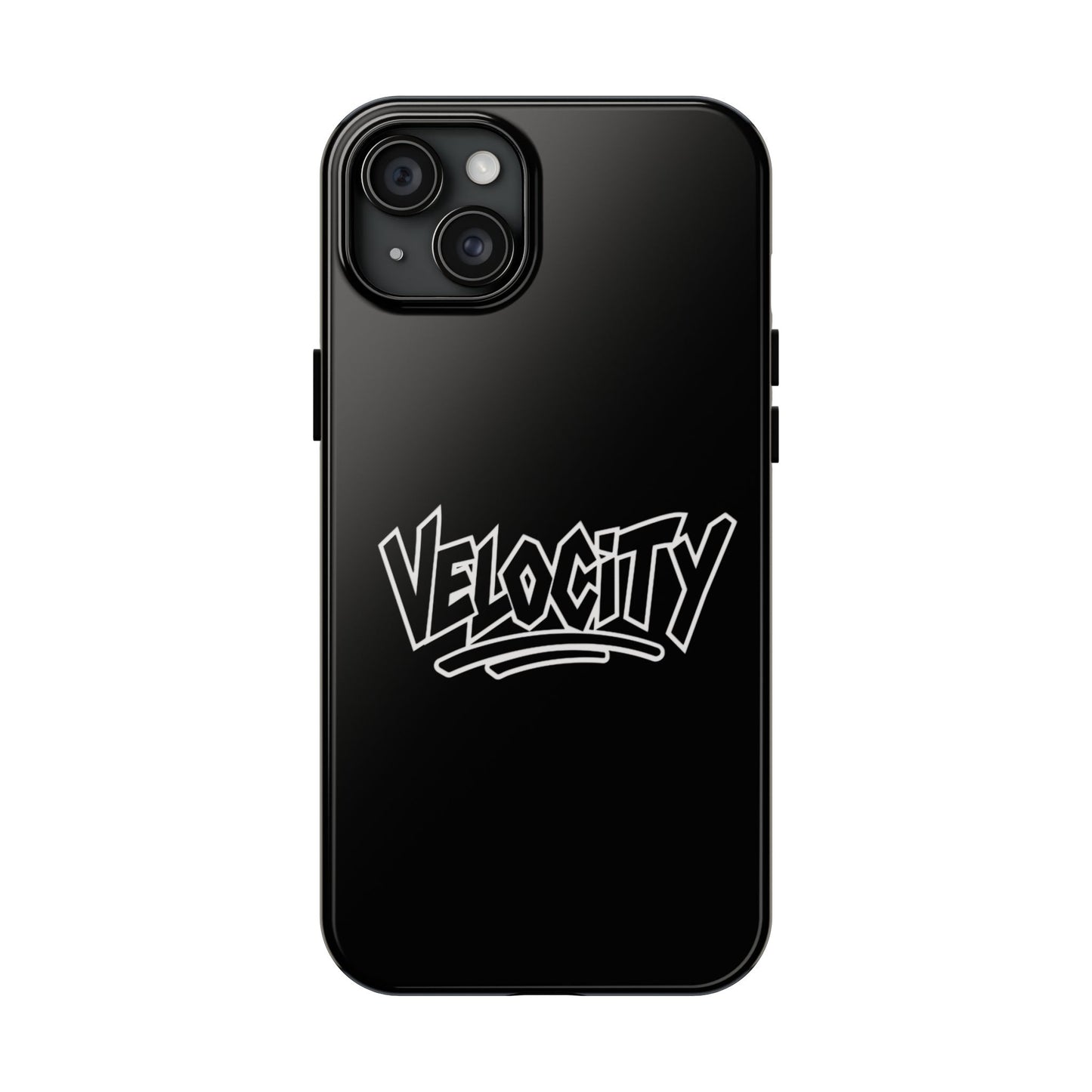 Velocity Black Phone Case