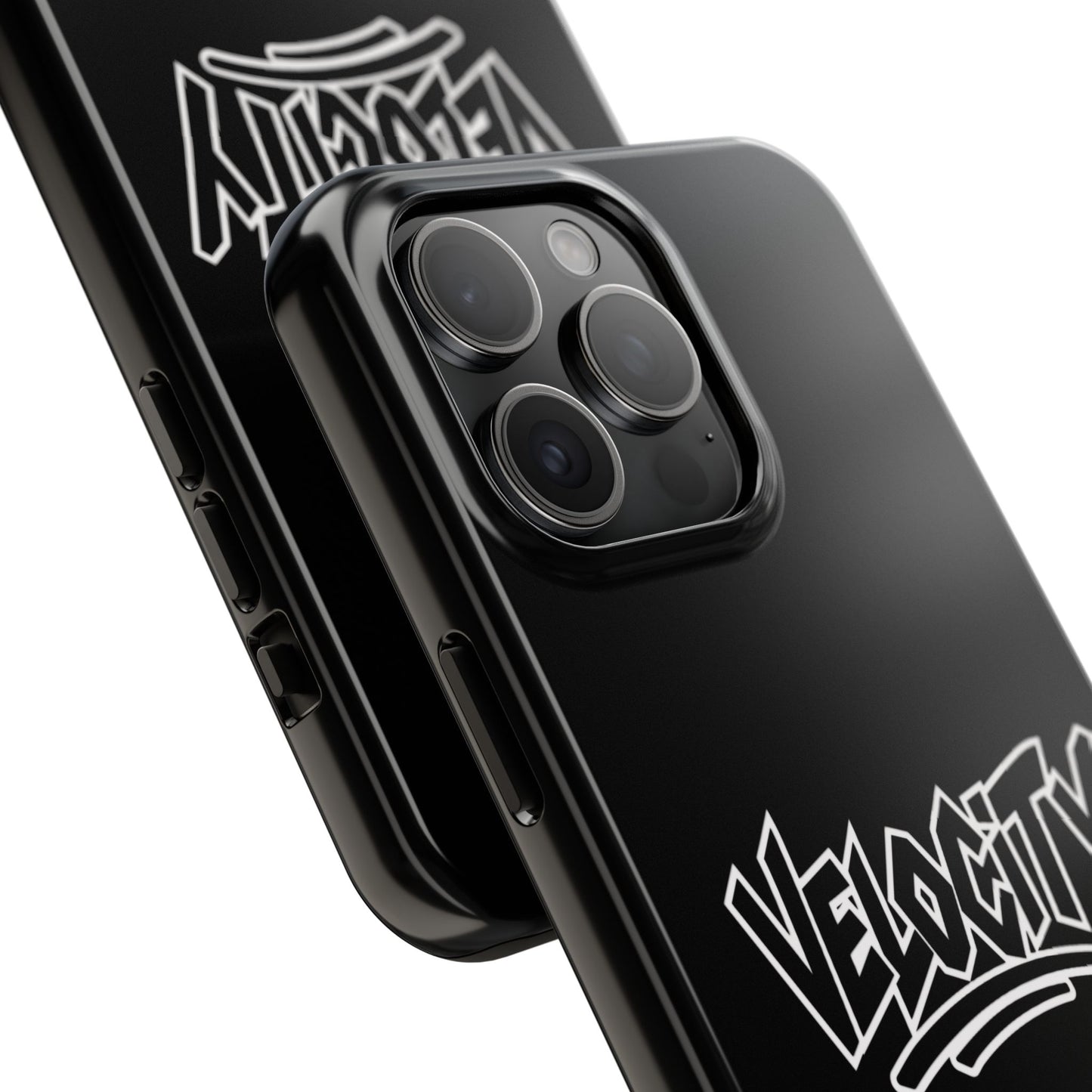 Velocity Black Phone Case