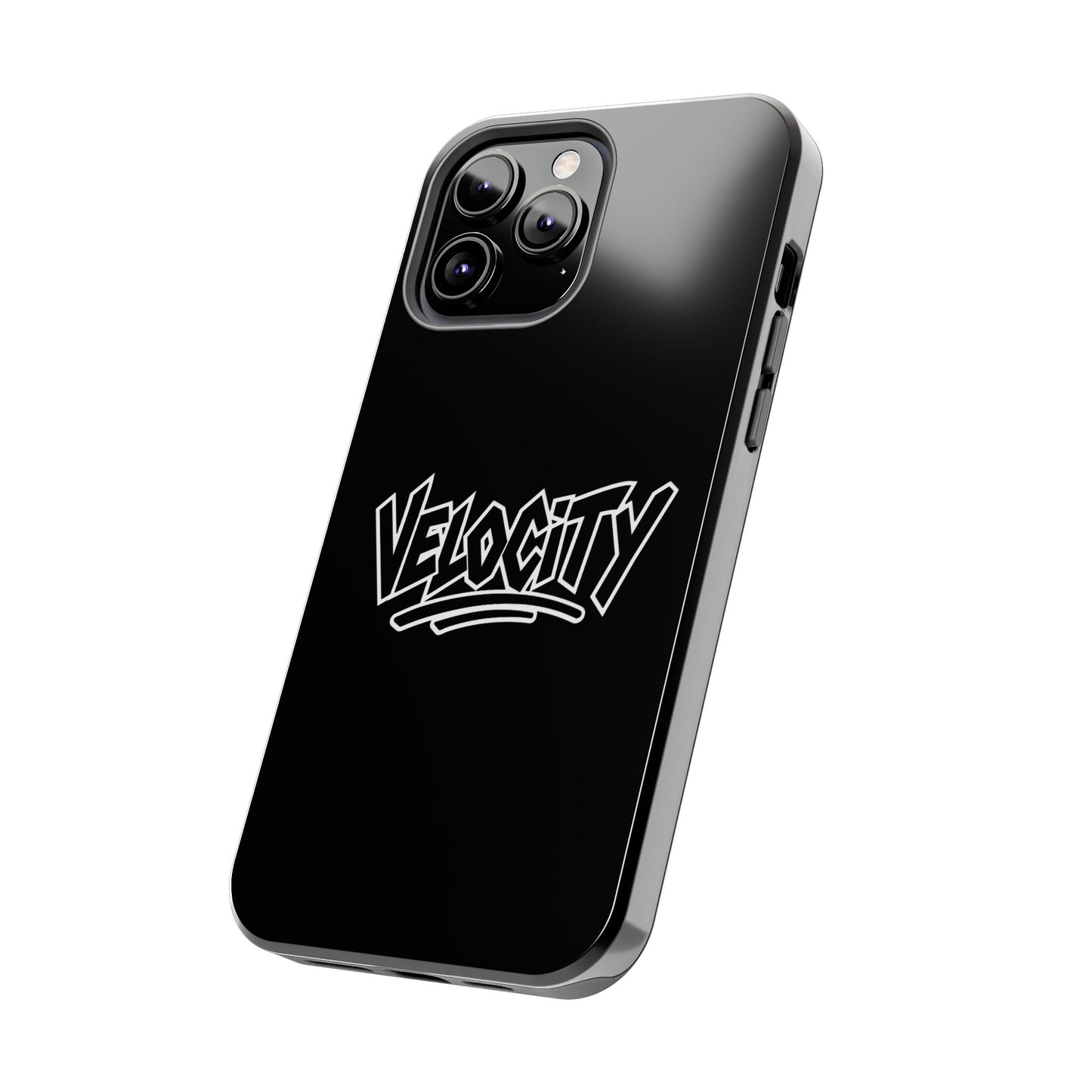 Velocity Black Phone Case