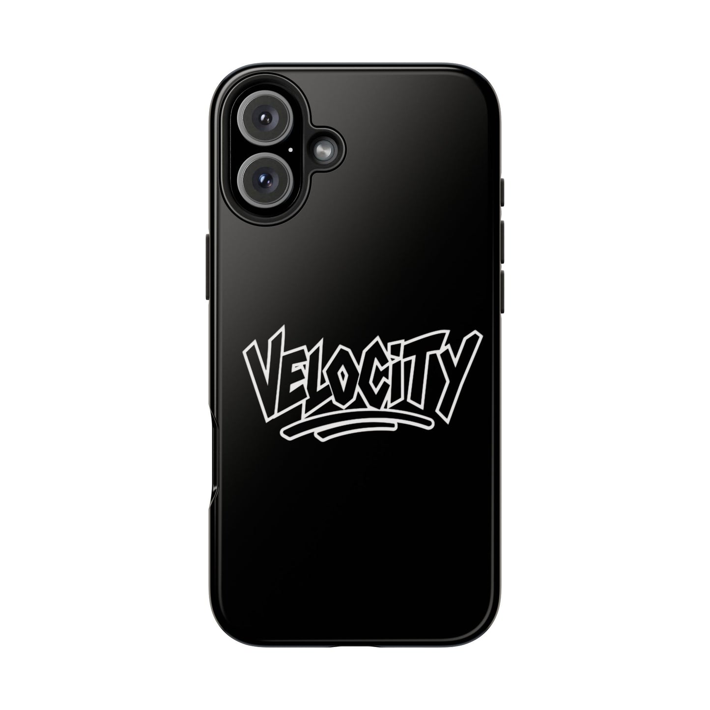 Velocity Black Phone Case