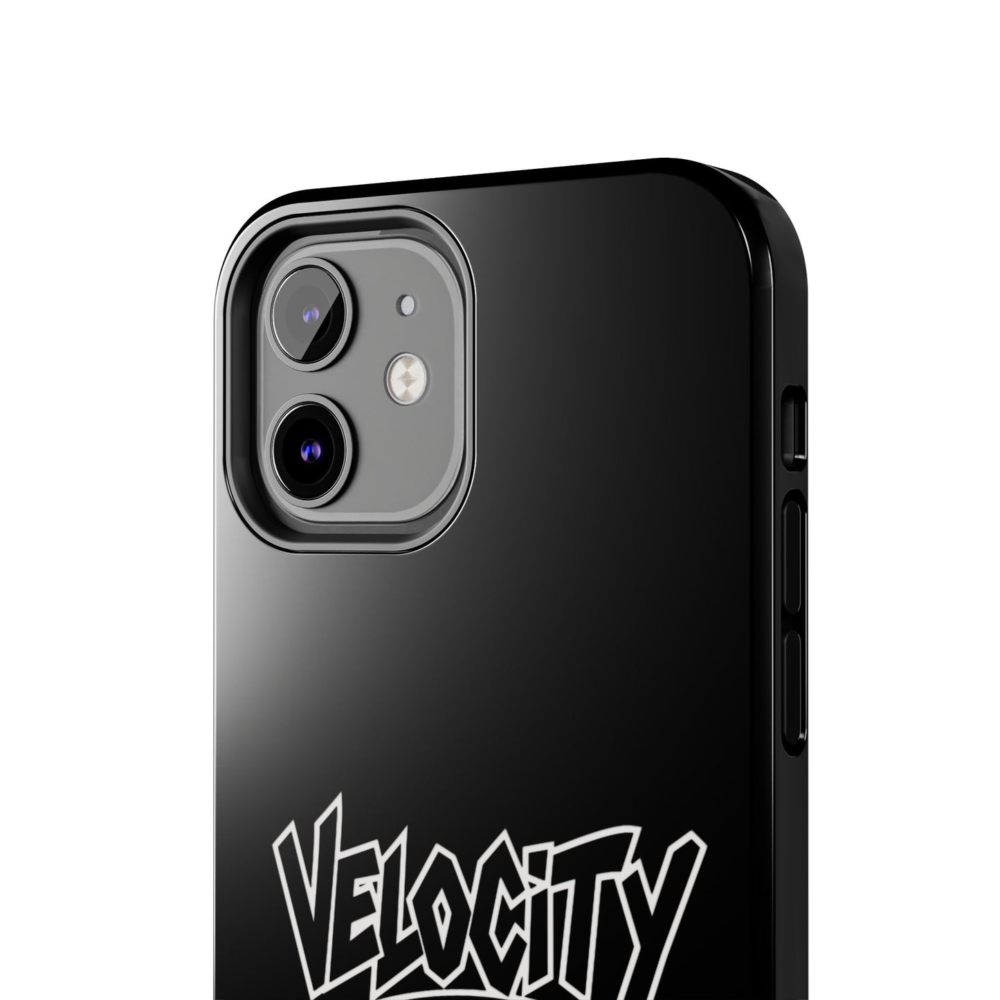 Velocity Black Phone Case