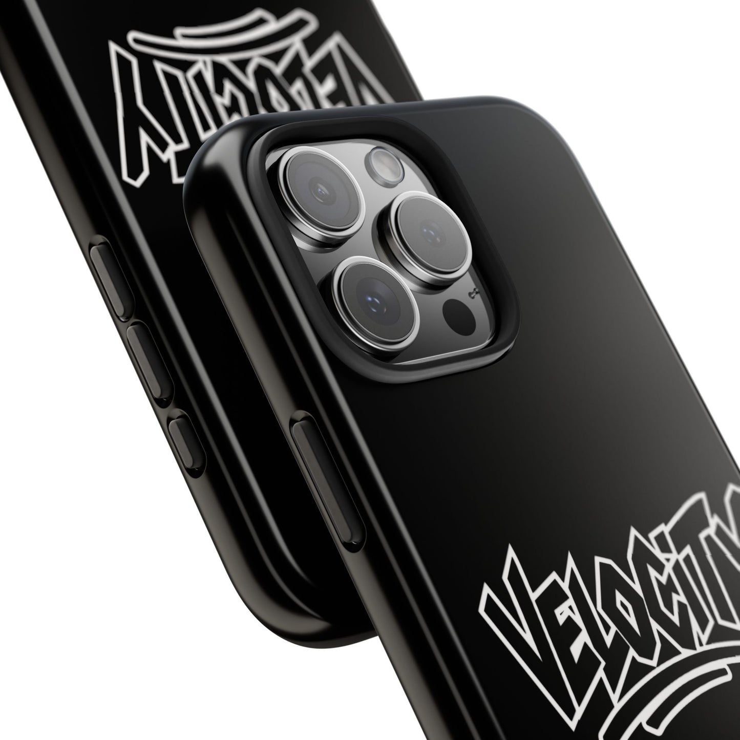 Velocity Black Phone Case