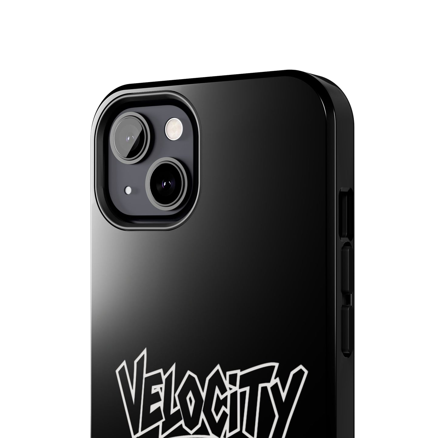Velocity Black Phone Case