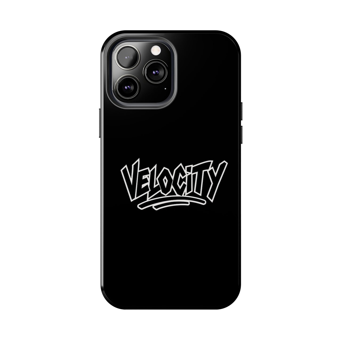 Velocity Black Phone Case