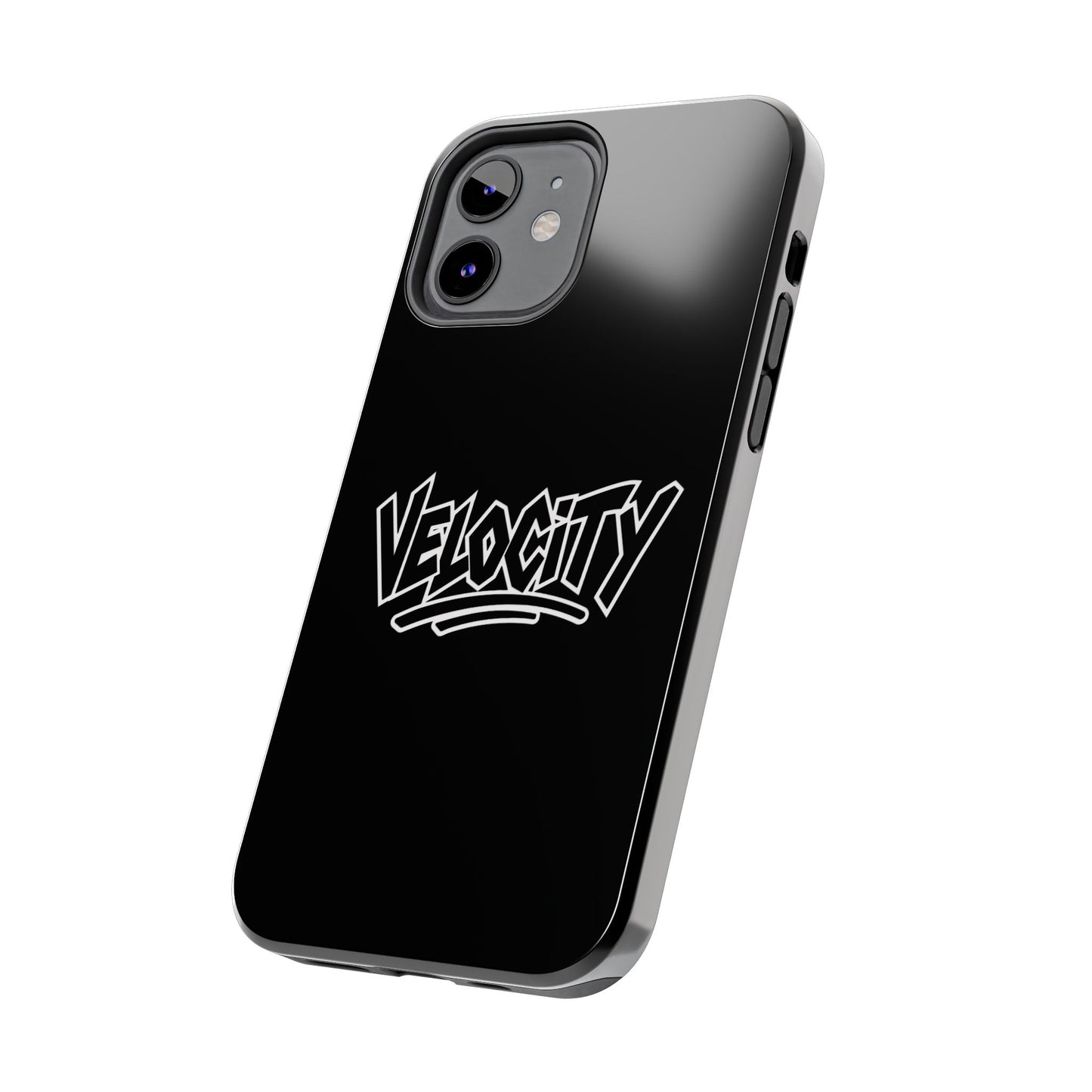 Velocity Black Phone Case