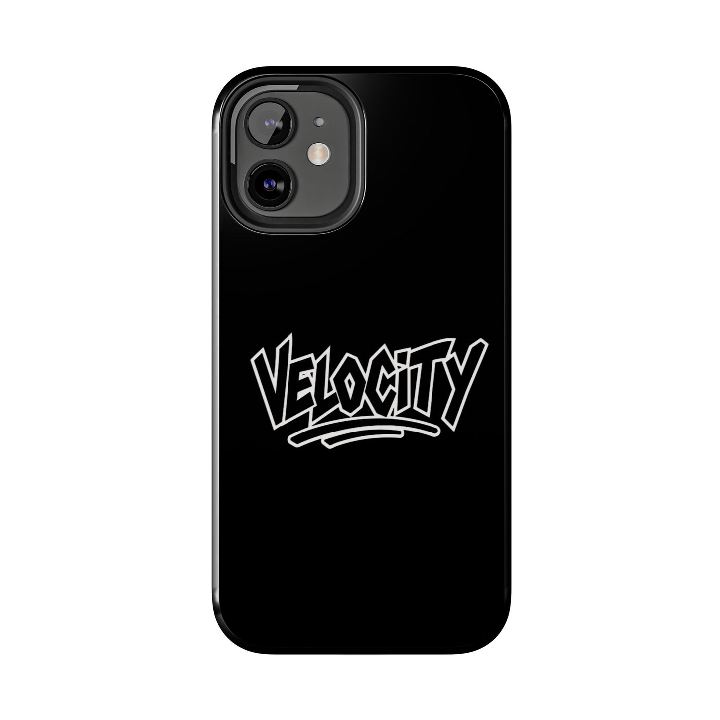 Velocity Black Phone Case