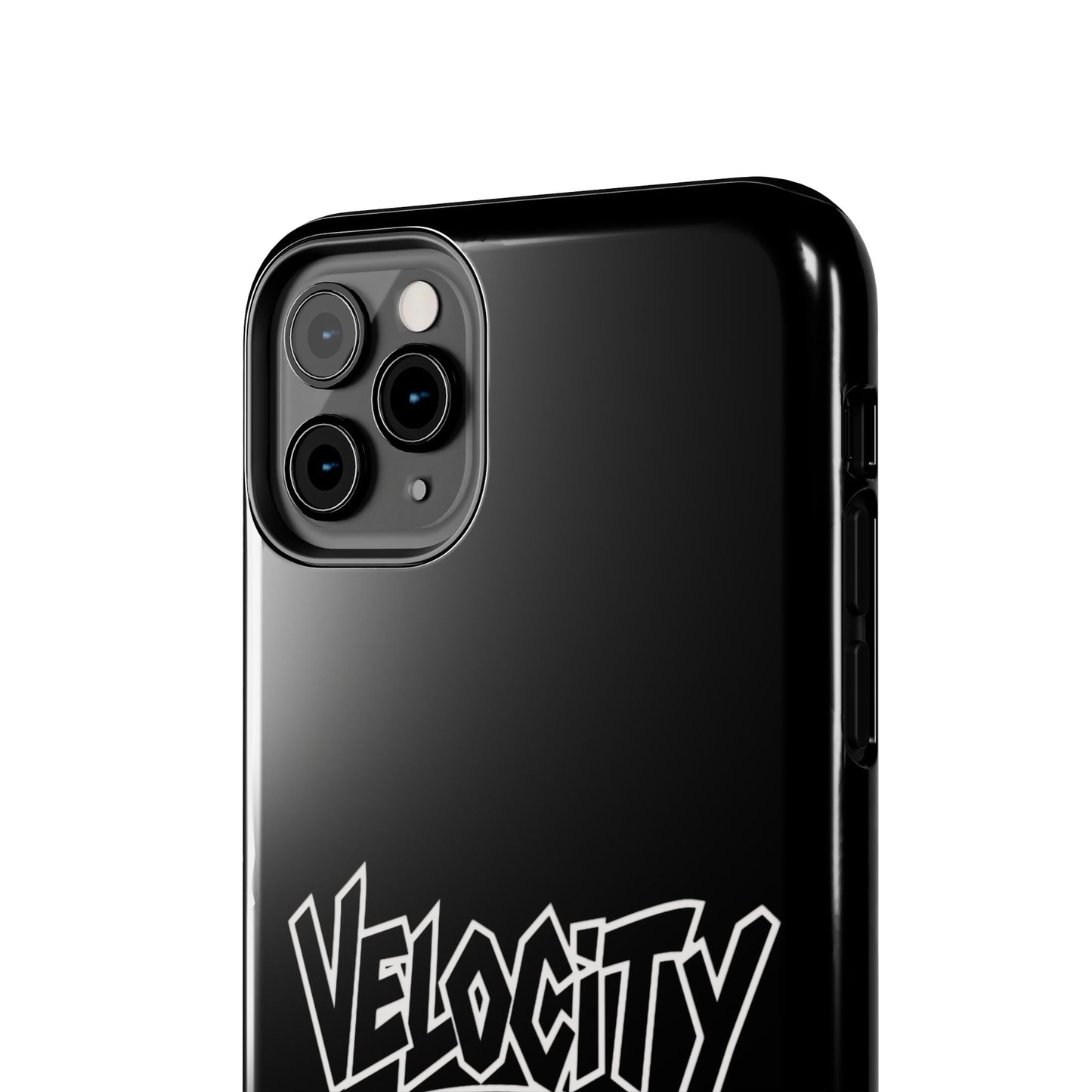Velocity Black Phone Case