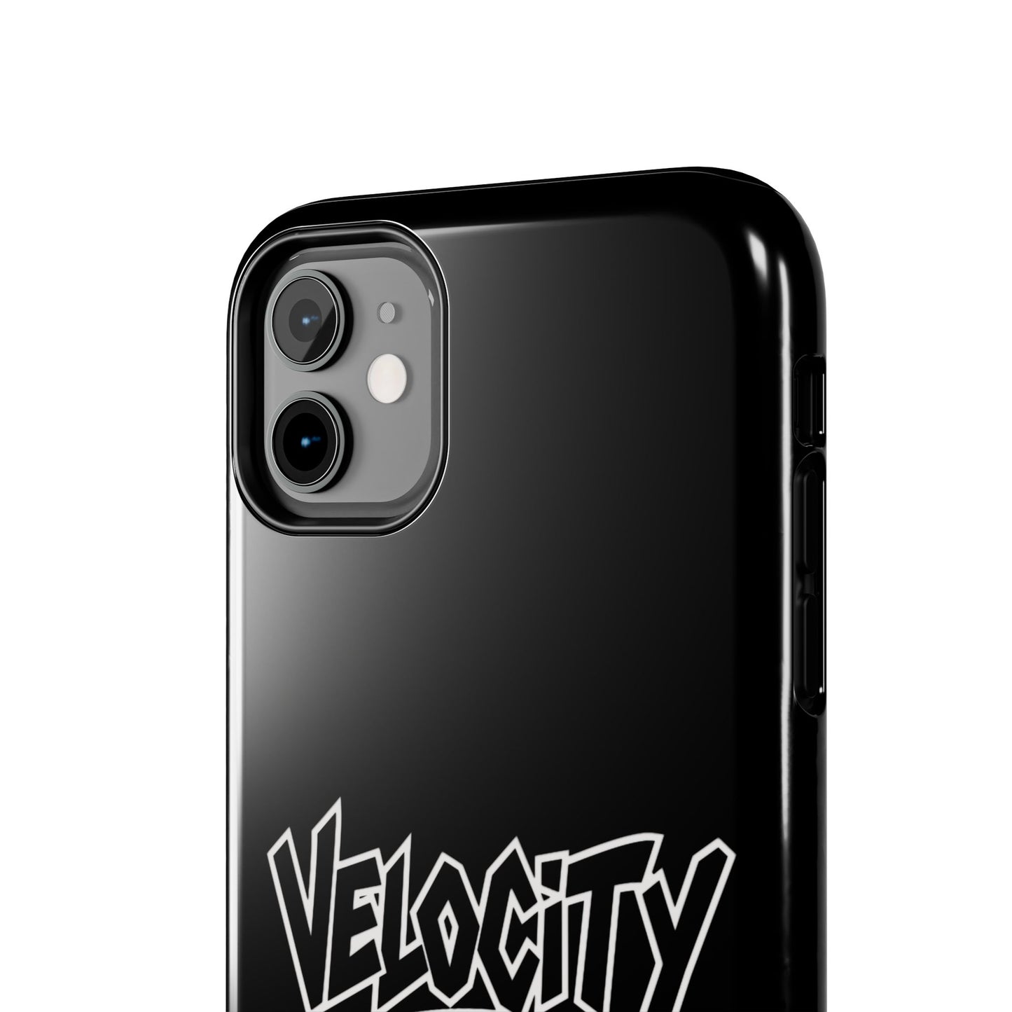 Velocity Black Phone Case