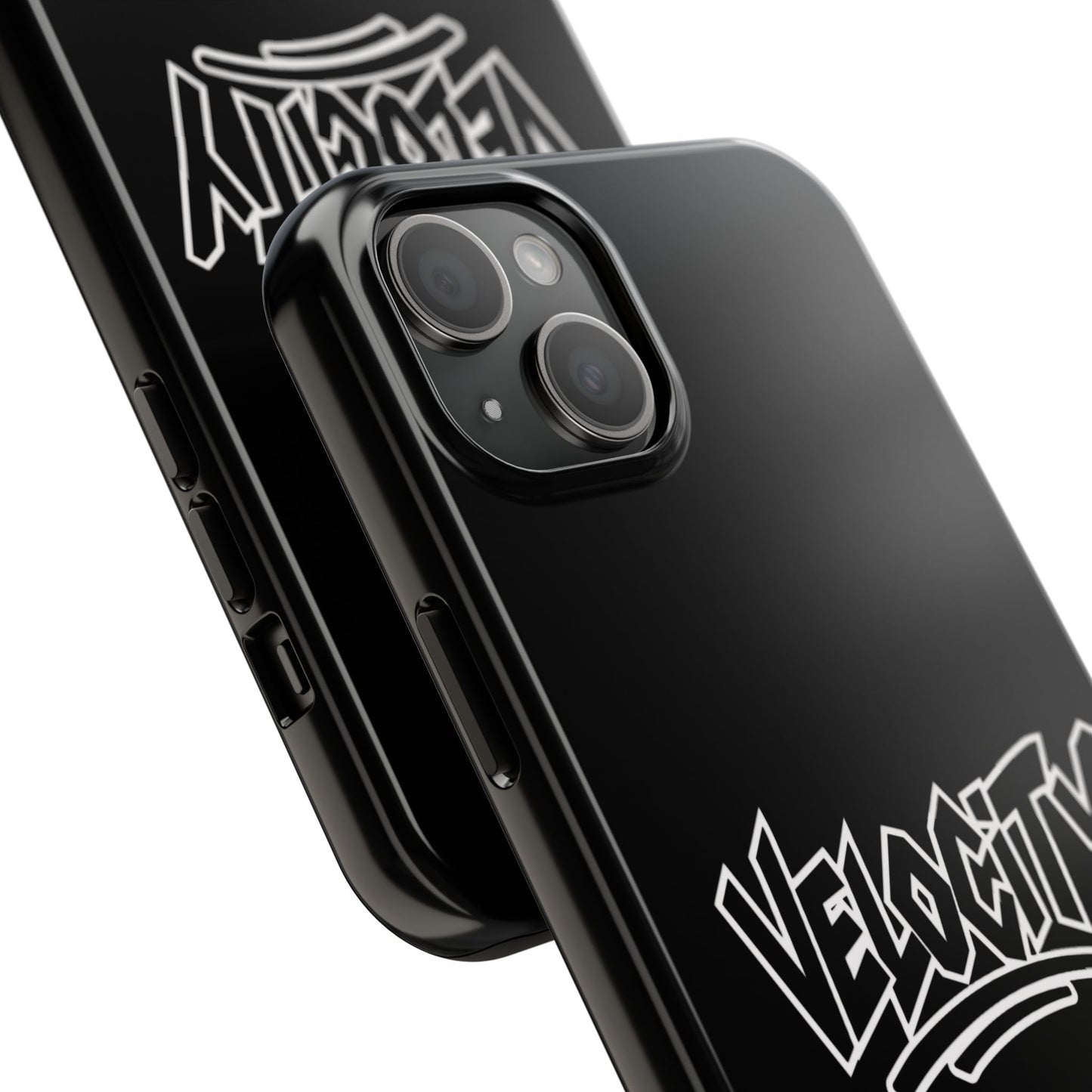 Velocity Black Phone Case