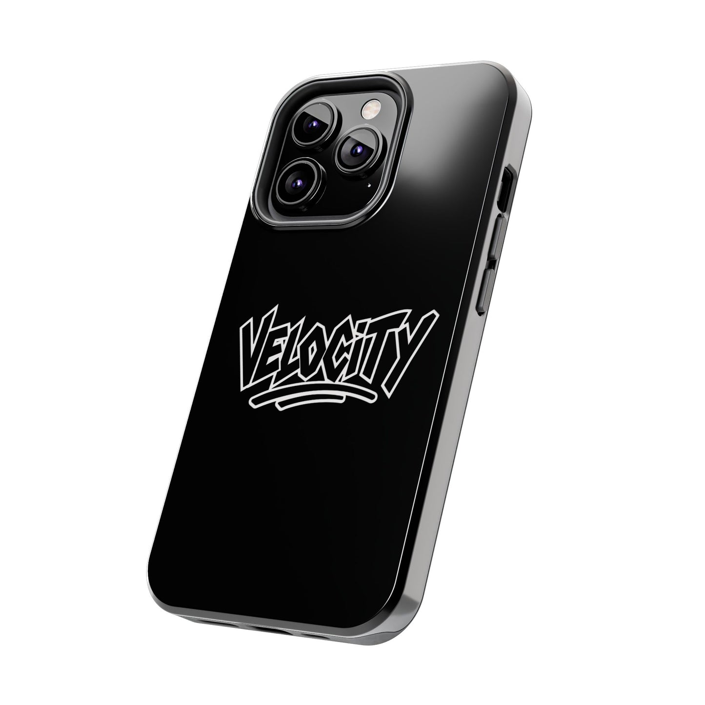 Velocity Black Phone Case