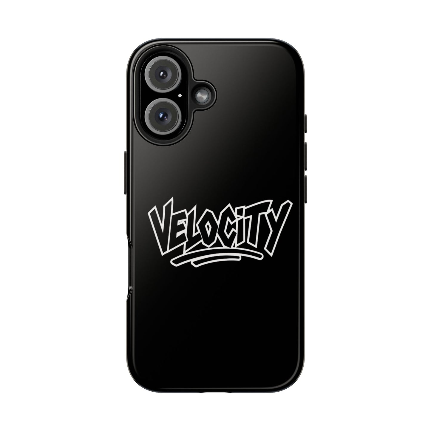 Velocity Black Phone Case