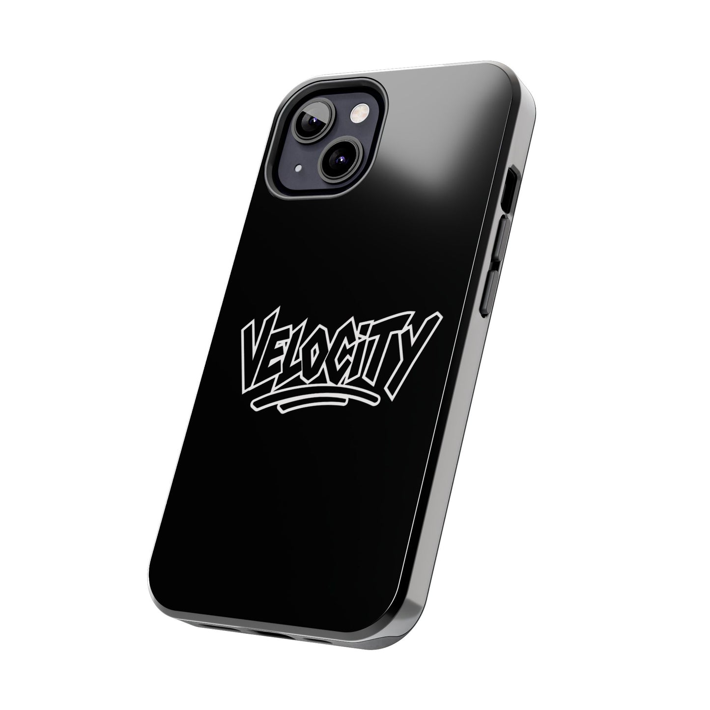 Velocity Black Phone Case