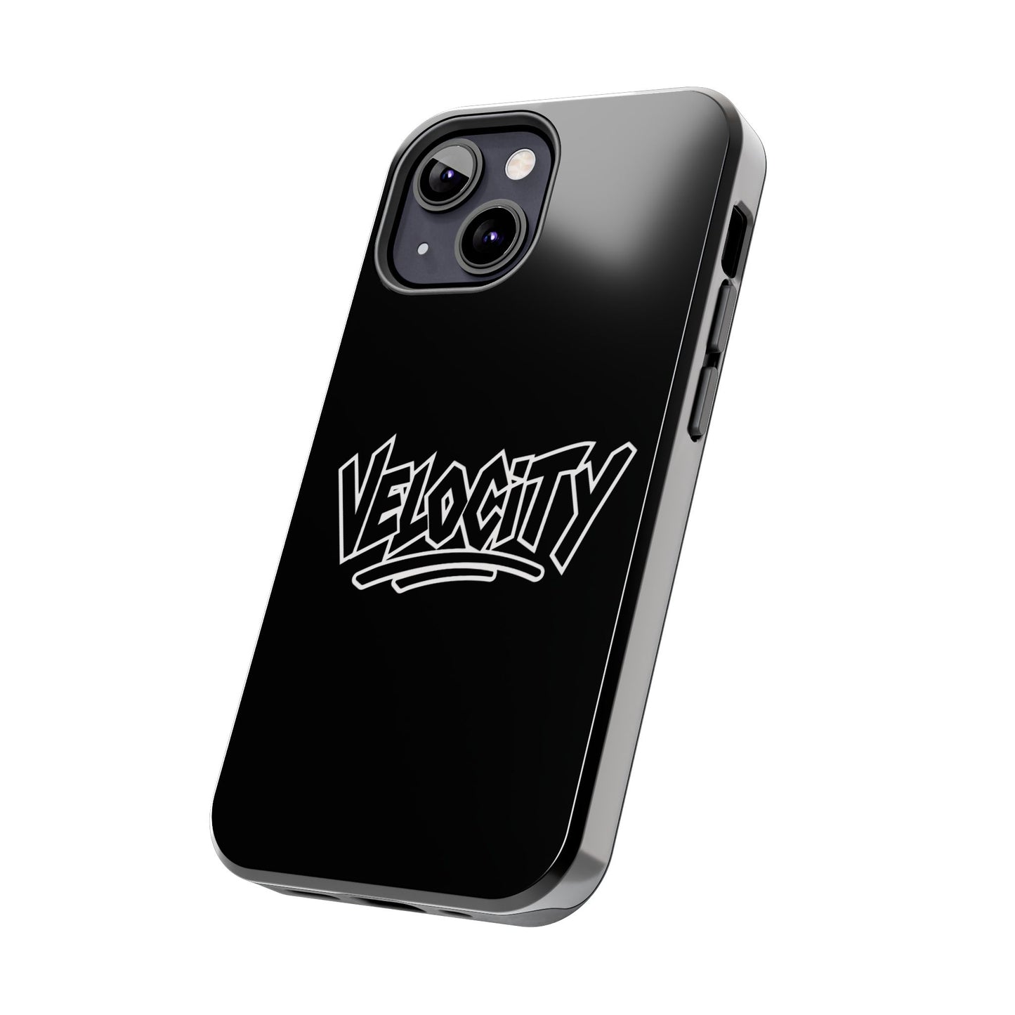 Velocity Black Phone Case