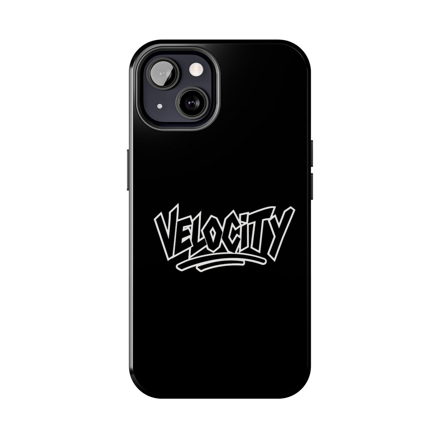 Velocity Black Phone Case