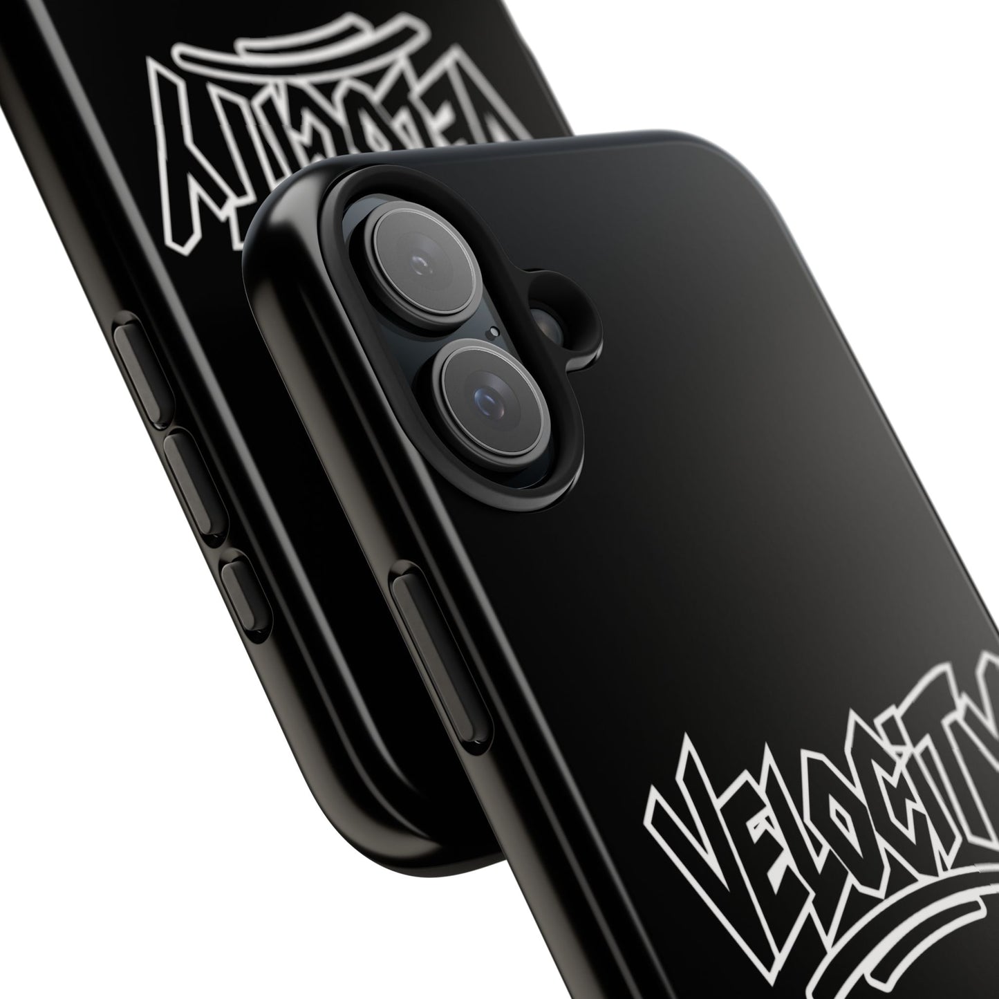 Velocity Black Phone Case
