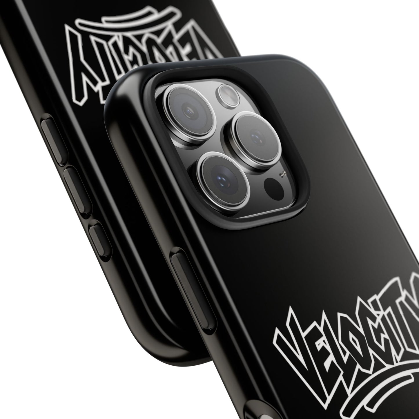 Velocity Black Phone Case