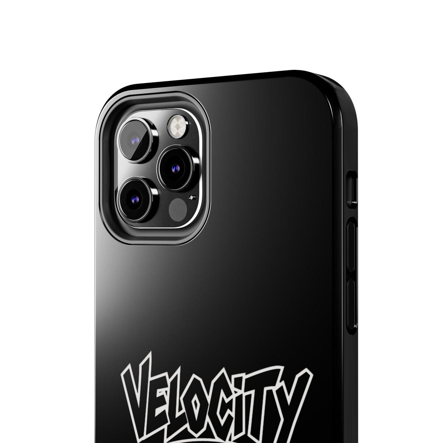Velocity Black Phone Case