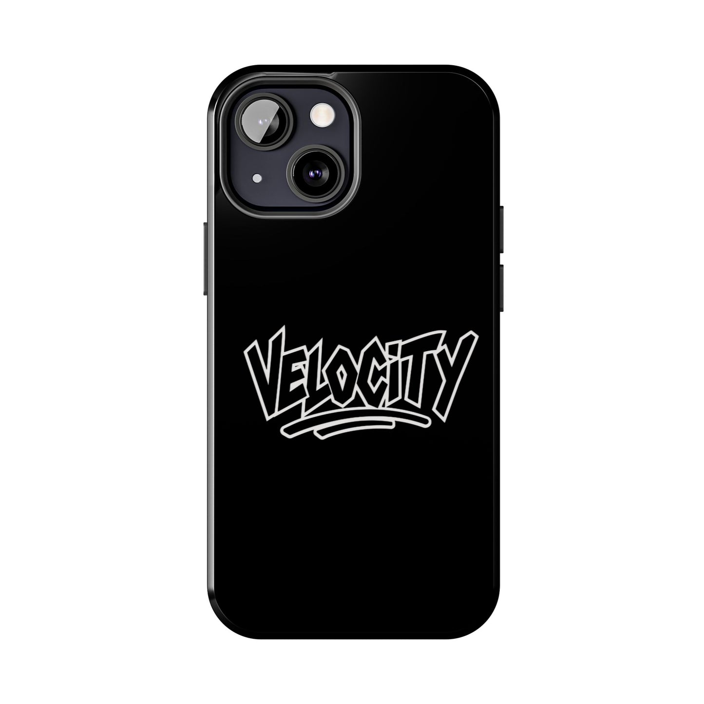 Velocity Black Phone Case
