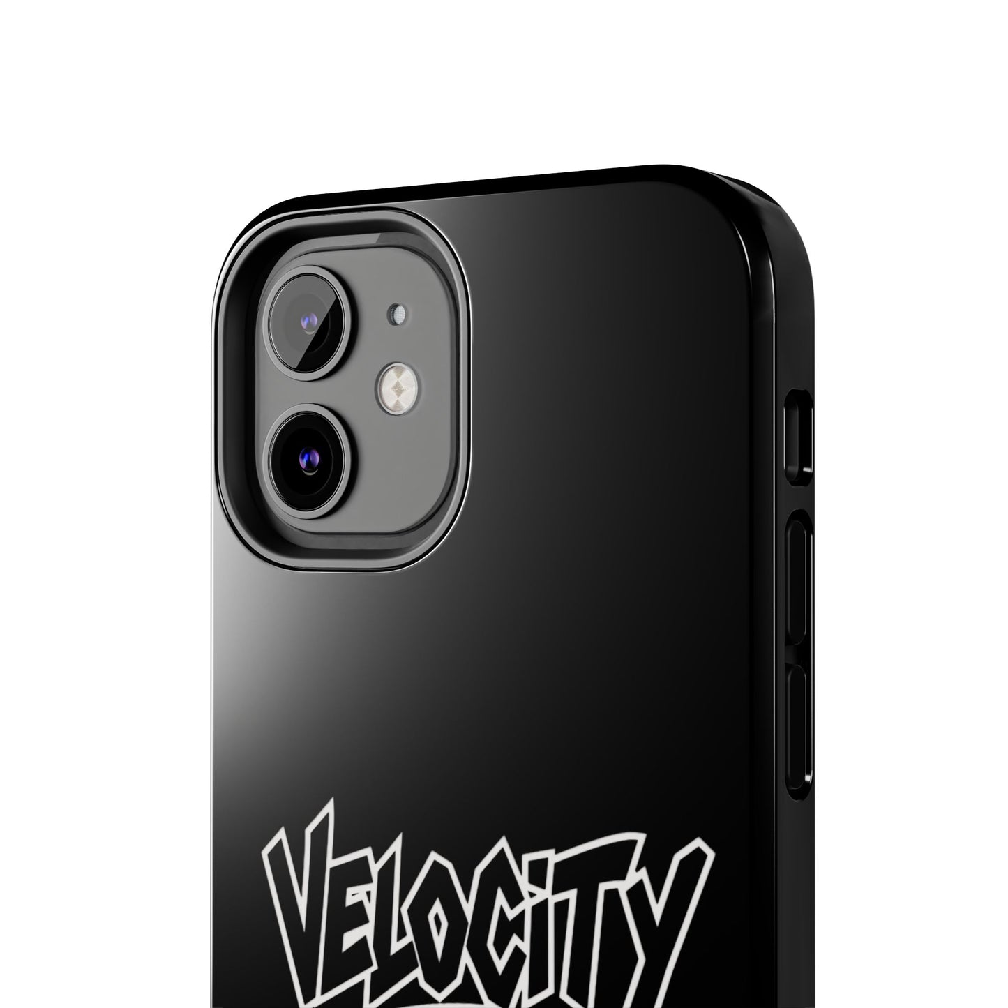 Velocity Black Phone Case
