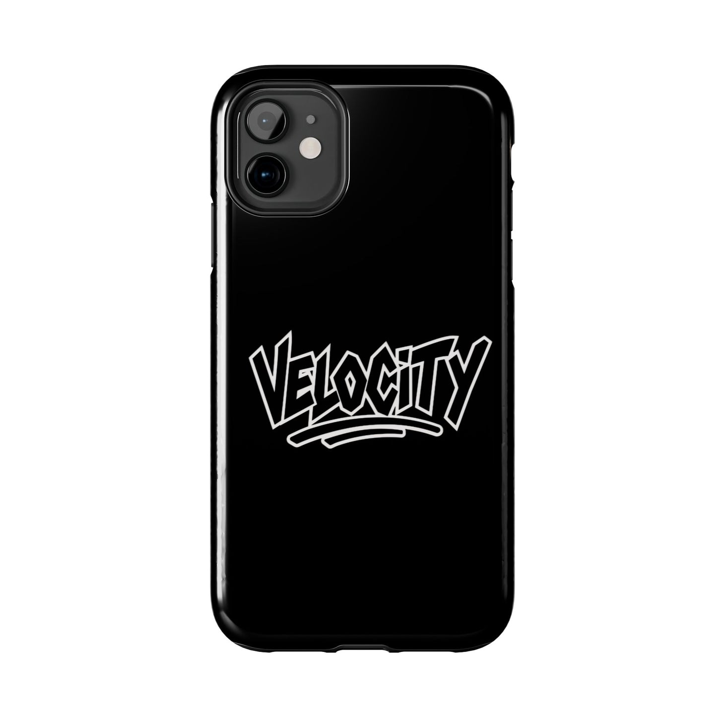 Velocity Black Phone Case
