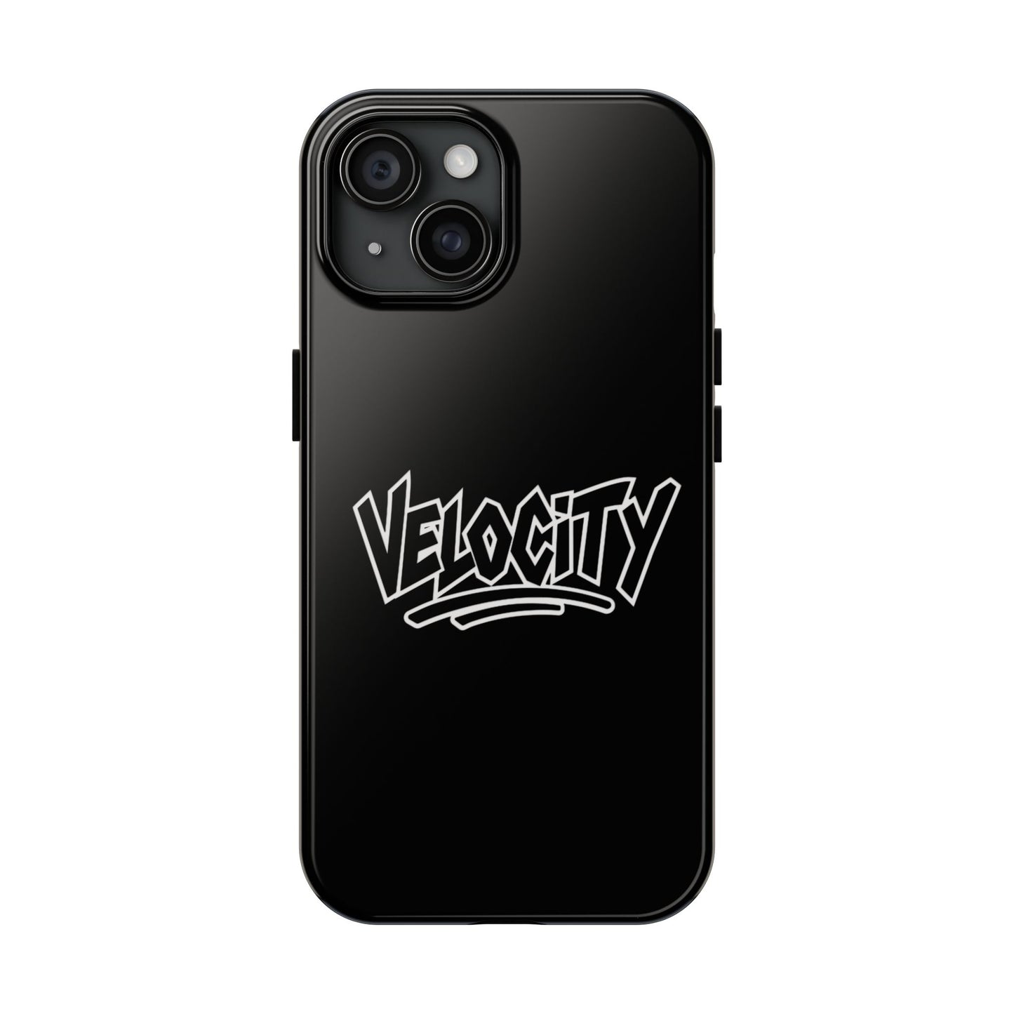 Velocity Black Phone Case